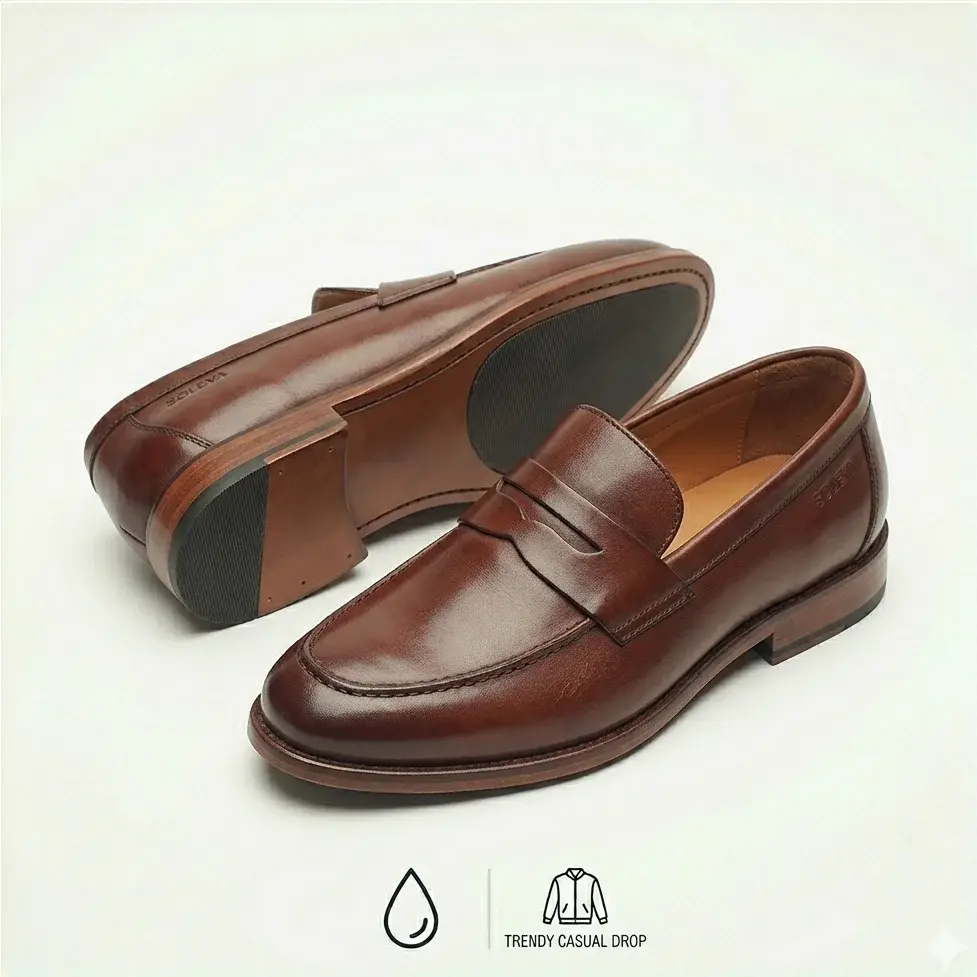 New Leather Loafers